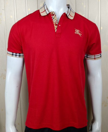 Burberry Red Polo Shirt - Image 5