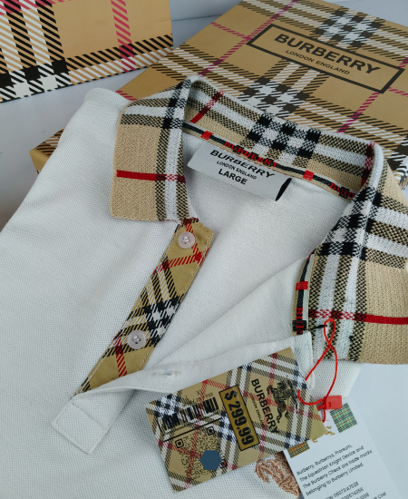 Burberry Snow White Polo Shirt