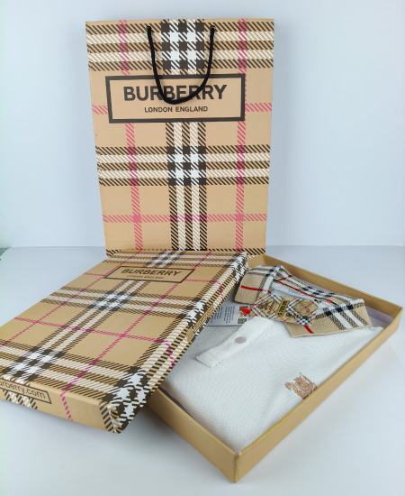 Burberry Snow White Polo Shirt - Image 2