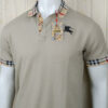 Burberry Stone Gray Polo Shirt