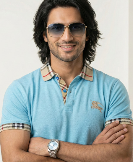 Burberry Tiffany Blue Polo Shirt