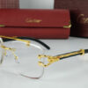 Cartier Golden Black Power Glasses Frame-CRT52