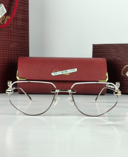 Cartier Power Glasses Silver Iconic Leopard - Image 4