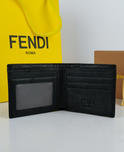 Fendi Men's Leather Wallet 082A - Image 4