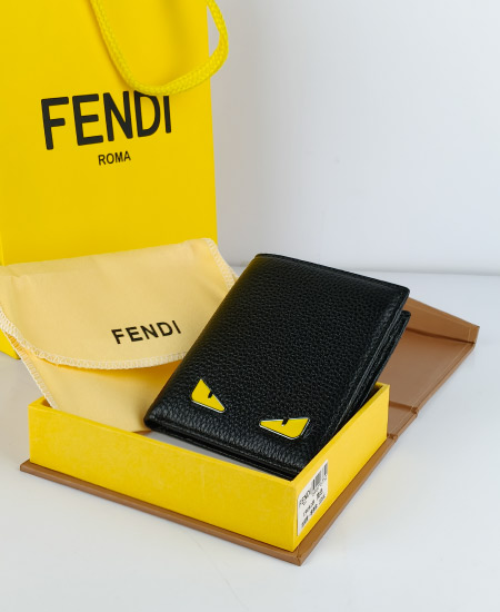 Fendi Men's Leather Wallet 19082