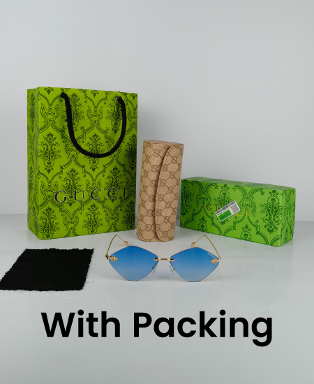 Gucci Sunglasses Blue Fly - Image 2