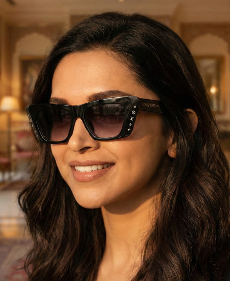 LV Black Moon Cat Eye Sunglasses