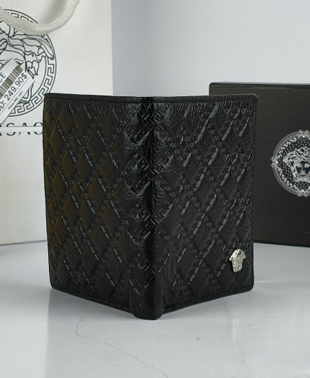 Versace Men's Leather Wallet 28031 - Image 4
