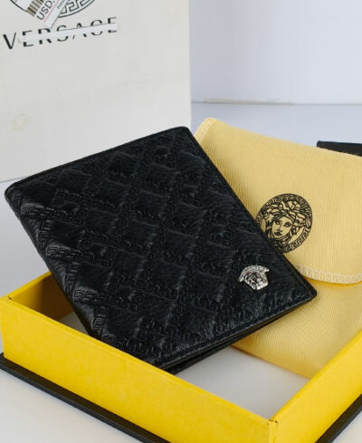 Versace Men's Leather Wallet 28031 - Image 5