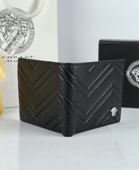 Versace Men's Leather Wallet 881 - Image 4