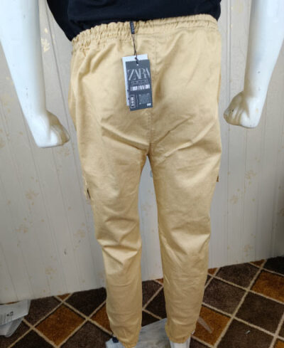 1.1 Zara Men's Beige Trousers - Image 6