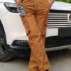 Zara Brown Cargo Trousers