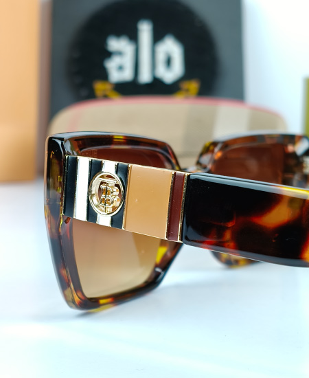 Burberry Sunglasses Brown Cheeta Bur31 - Image 4