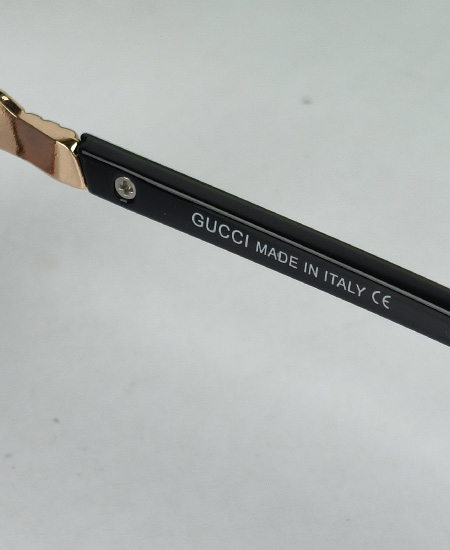 Gucci Sunglasses Golden Black - Image 7