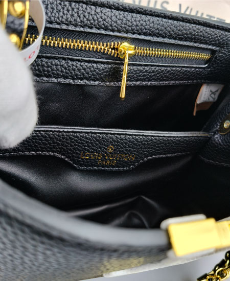 1.1 LV Capucines BB M12345 Black Handbag - Image 8