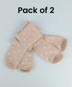 Z Kid's Cotton Winter Socks Pack of 2 (1Y-2Year) D8