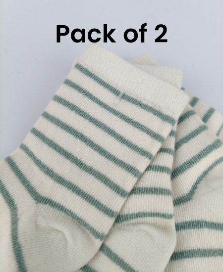 Z Kid's Cotton Winter Socks Pack of 2 (1-2Year) D17 - Image 2