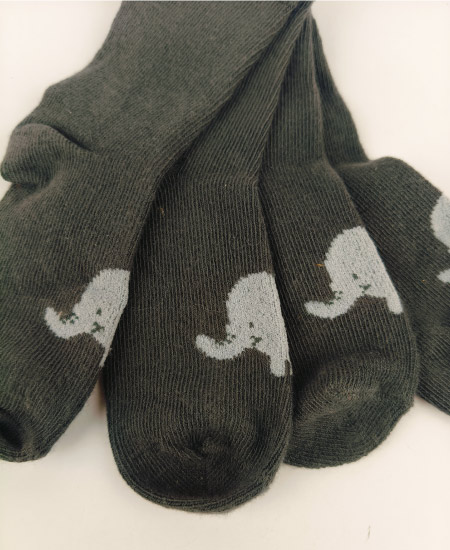 Z Kid's Cotton Winter Socks Pack of 2 (1-2Year) D19 - Image 2