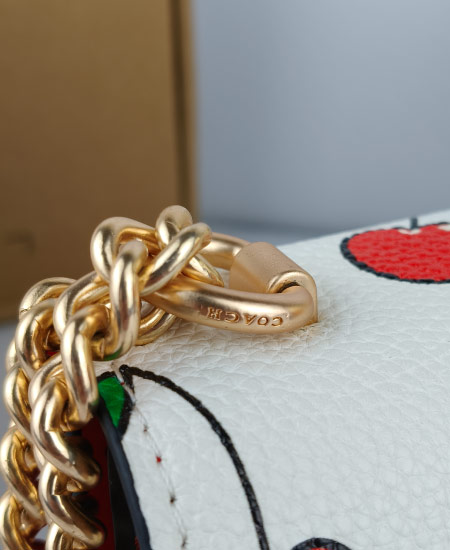 Coach Mini Klare Crossbody With Heart Cherry Print - Image 4