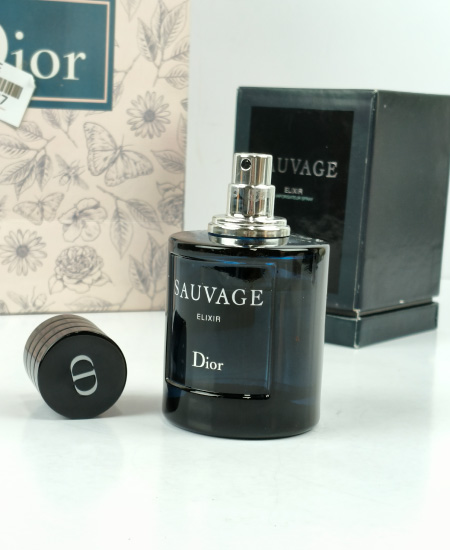 Dior Sauvage Elixir Perfume Leftover - Image 4