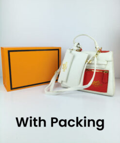 Alternative view of Hermes Handbags White and Red