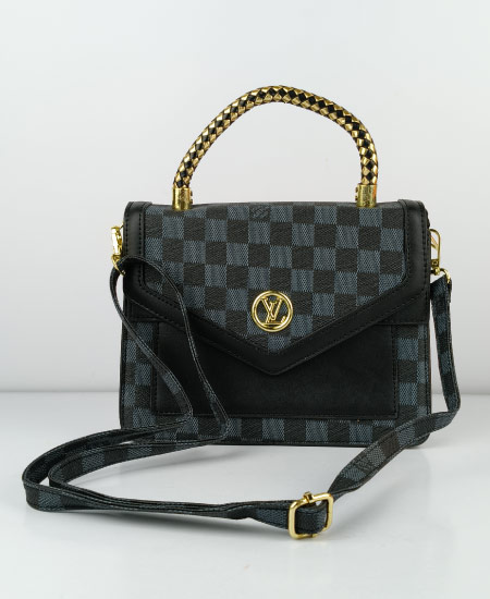 LV Black Handbag - Image 3