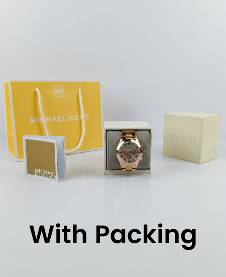 Michael Kors Layton Pave Dial Rose Gold-Tone Watch MK5946 - Image 2