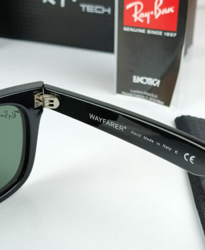 Ray Ban Wayfarer Glossy Sunglasses RB2140 - Image 6