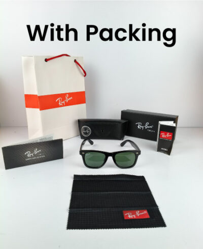 Ray Ban Wayfarer Glossy Sunglasses RB2140 - Image 2