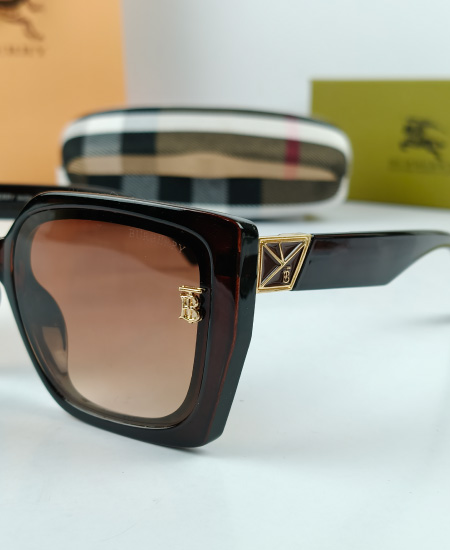 Burberry Sunglasses Chocolate Brown Bur04 - Image 5