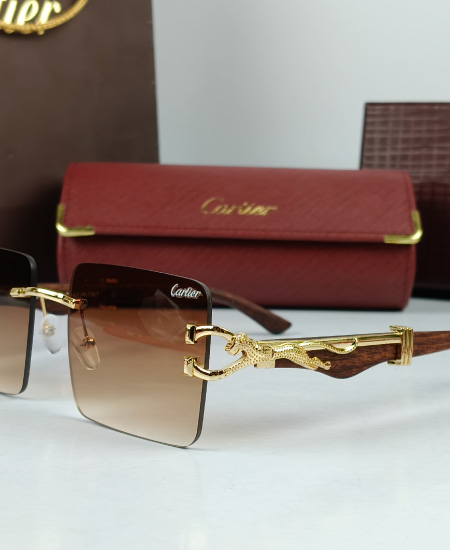 Cartier Sunglasses Rectangular CRT108