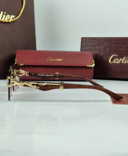 Cartier Sunglasses Rectangular CRT108 - Image 6