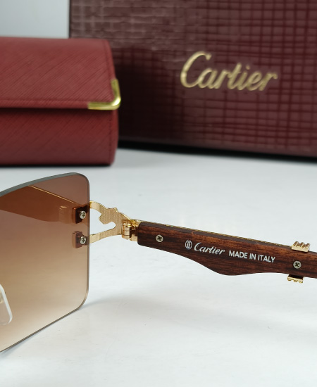 Cartier Sunglasses Rectangular CRT108 - Image 7