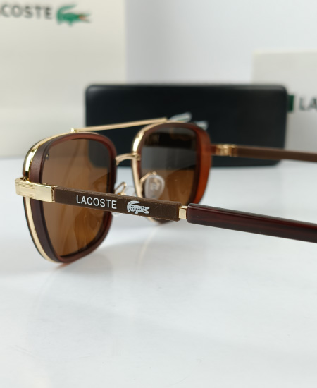Lacoste Golden Brown Sunglasses Lac131 - Image 4