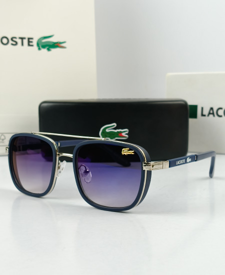 Lacoste Silver Blue Sunglasses Lac130