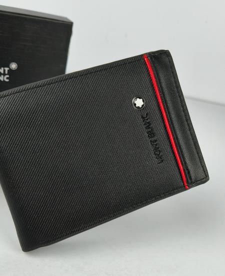 Mont Blanc Black Men's Wallet 01