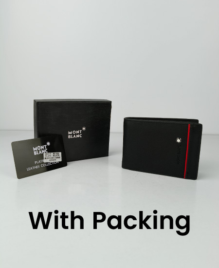 Mont Blanc Black Men's Wallet 01 - Image 2