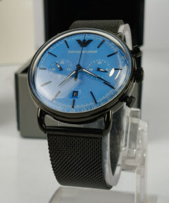 Emporio Armani Aviator Analog Blue Dial Men's Watch-AR11201