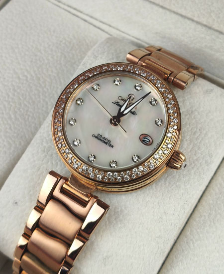 Omega De Ville Ladymatic Watch 425.65.34.20.55.010