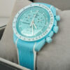 Omega Speed master Ultra Light MISSION TO URANUS Rubber Stap Watch