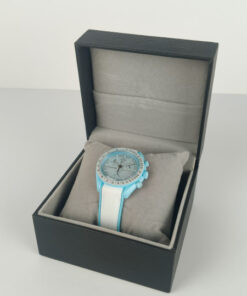 Alternative view of Omega Speed master Ultra Light MISSION TO URANUS Rubber Stap Watch