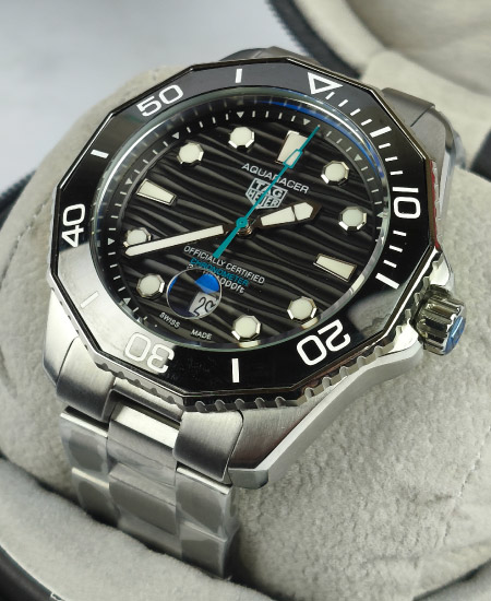 TAG Heuer Aquaracer Black 3D PROFESSIONAL 300 WBP5110.BA0013 Watches