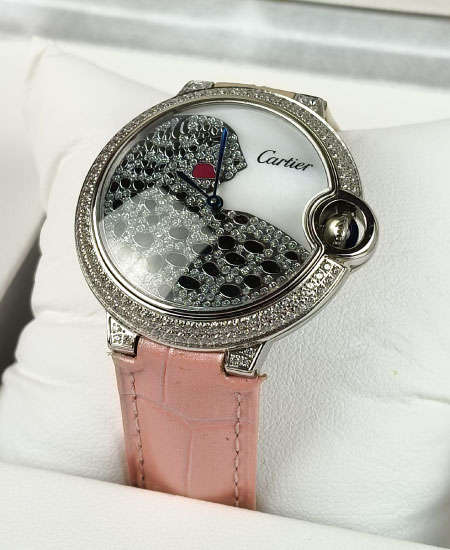 Cartier La Panthère de Cartier Ladies Pink Strap Collector Watch