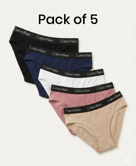 CK Women's Underwear Pack of 5