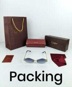 Alternative view of Cartier Leopard Eye Sunglasses CRT067
