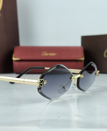 Cartier Leopard Eye Sunglasses CRT067 - Image 4