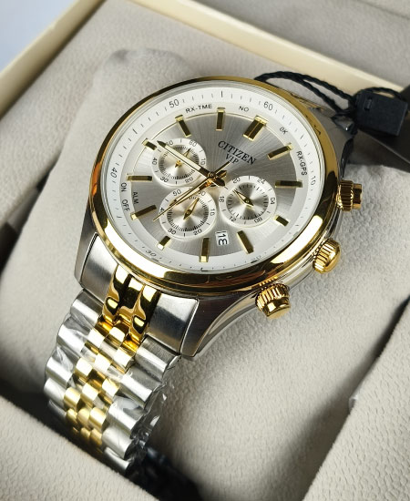 Citizen VIP Jubilee Two Tone White Dial Watch