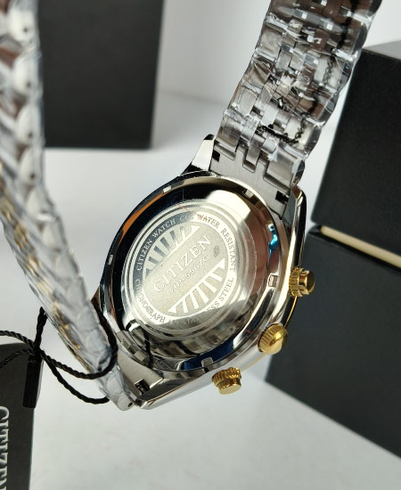 Citizen VIP Jubilee Two Tone White Dial Watch - Image 6