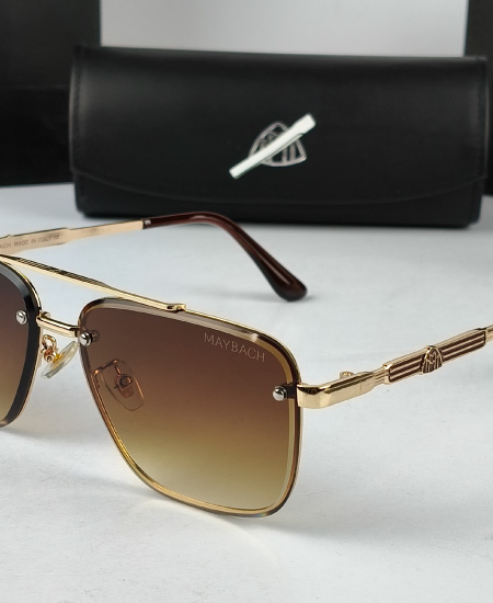 Maybach Sunglasses Golden Brown May12