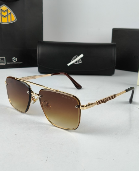 Maybach Sunglasses Golden Brown May12 - Image 3